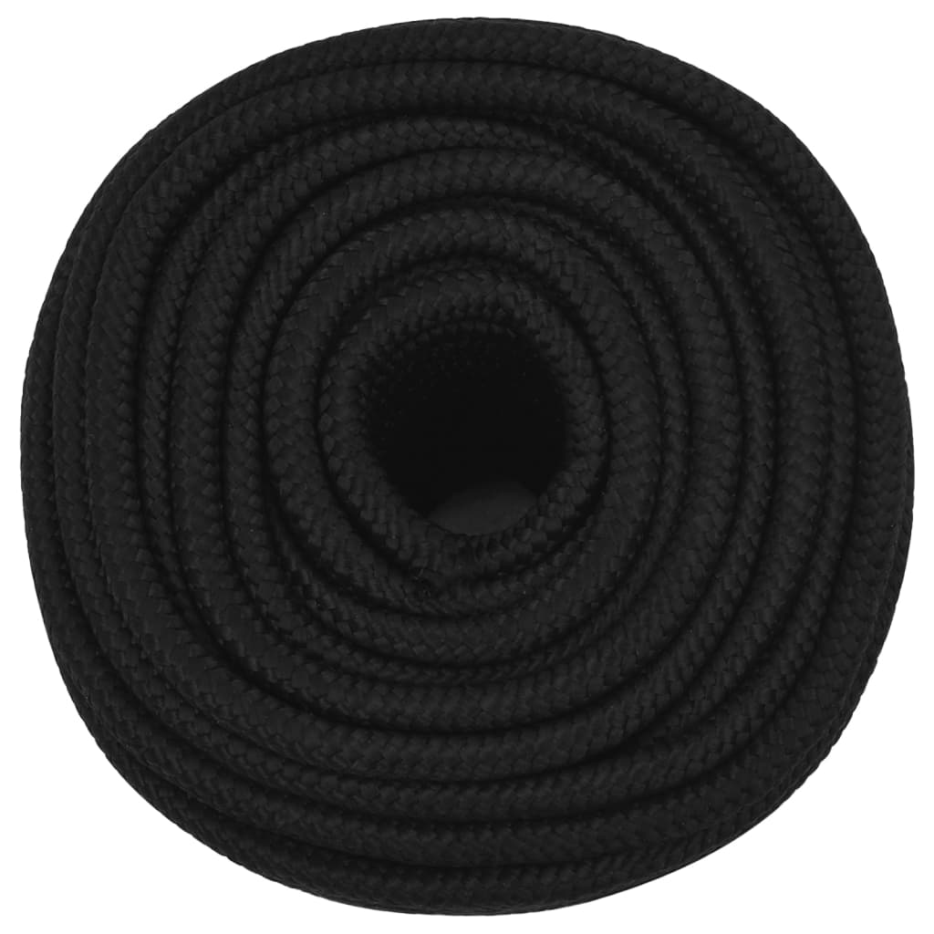 Arbeitsseil Polyester Schwarz
