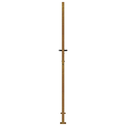 Gartentor Cortenstahl Gras-Design