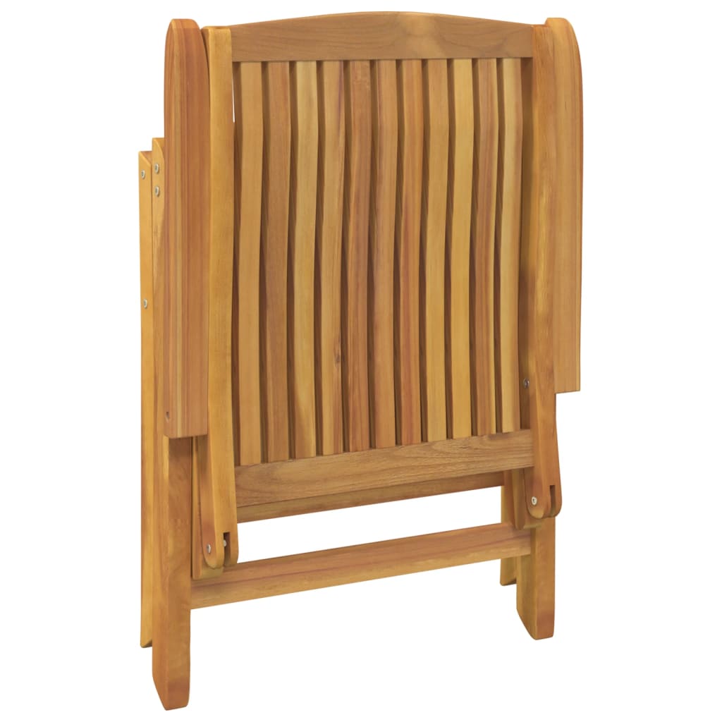 Gartenstühle Mit Kissen 6 Stk. Massivholz Teak