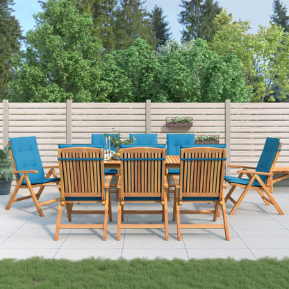 Gartenstühle Mit Kissen 6 Stk. Massivholz Teak