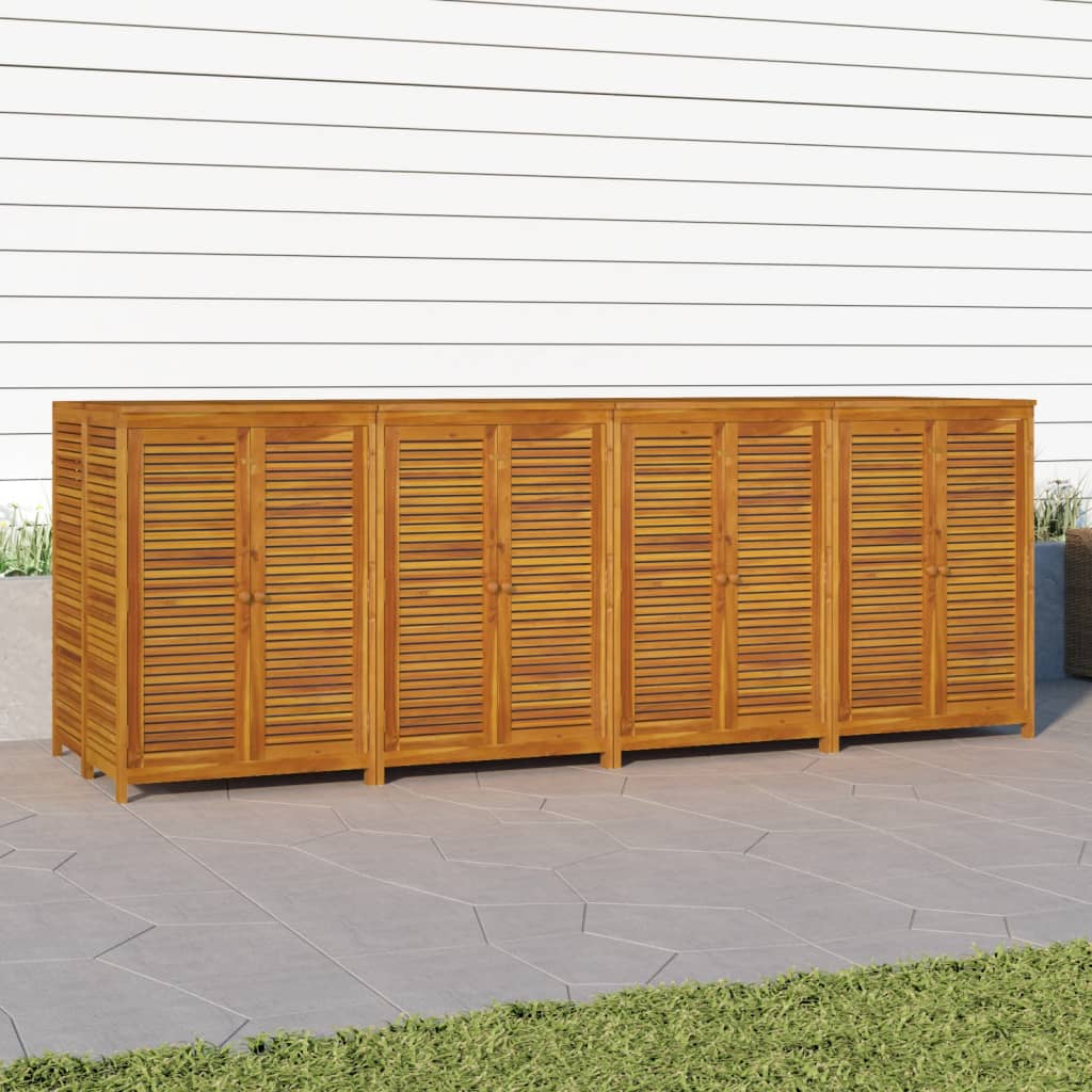 Gartenbox Massivholz Akazie
