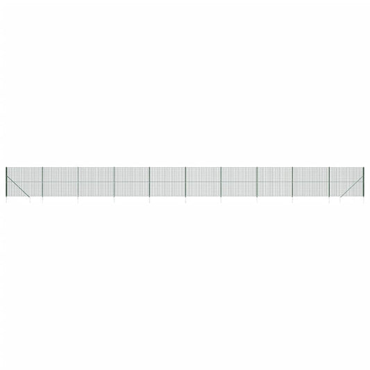 Maschendrahtzaun Mit Bodenhülsen 2,2X25 M