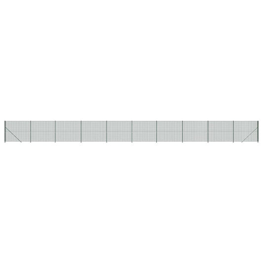 Maschendrahtzaun Mit Bodenflansch 2,2X25 M