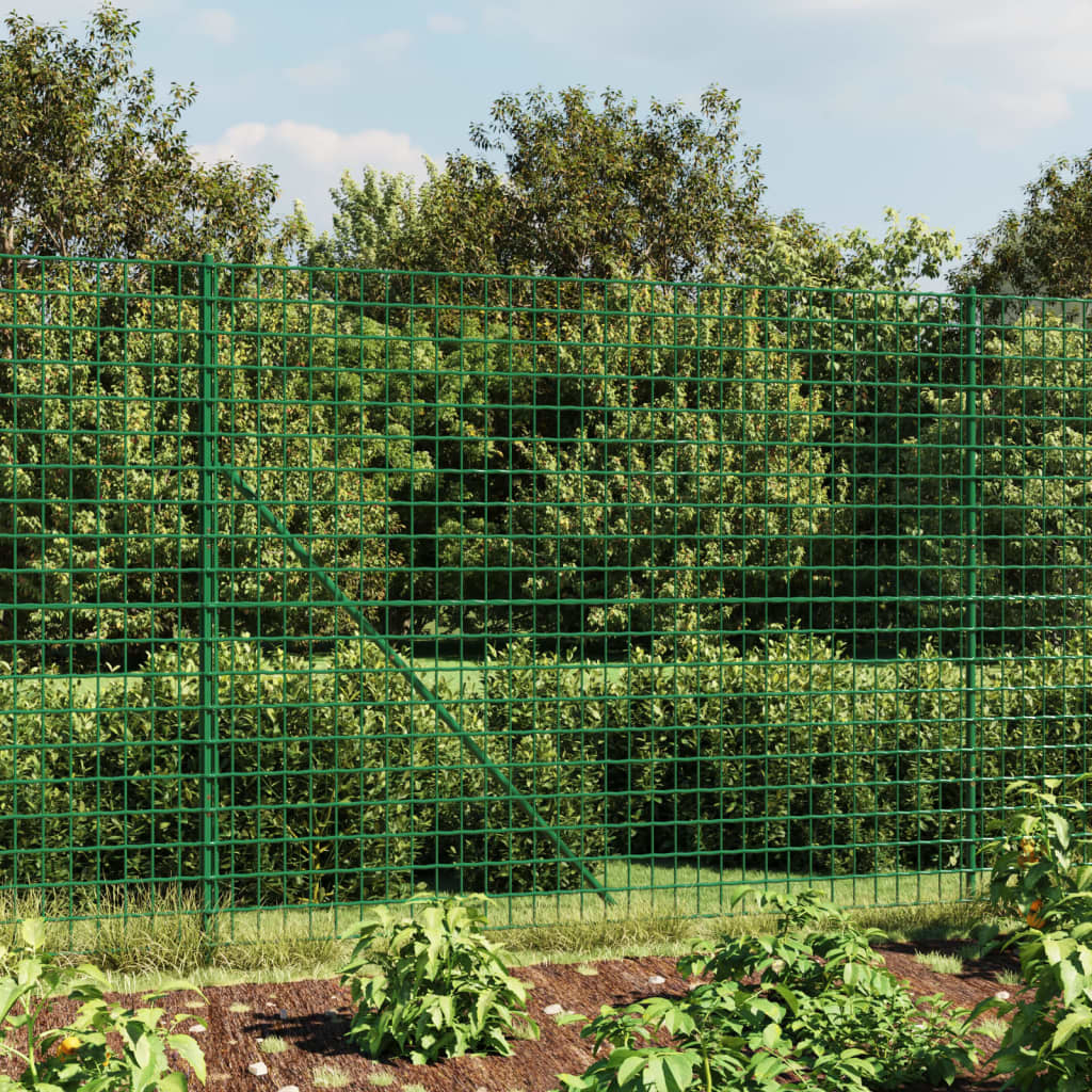 Maschendrahtzaun Mit Bodenflansch 1,4X25 M
