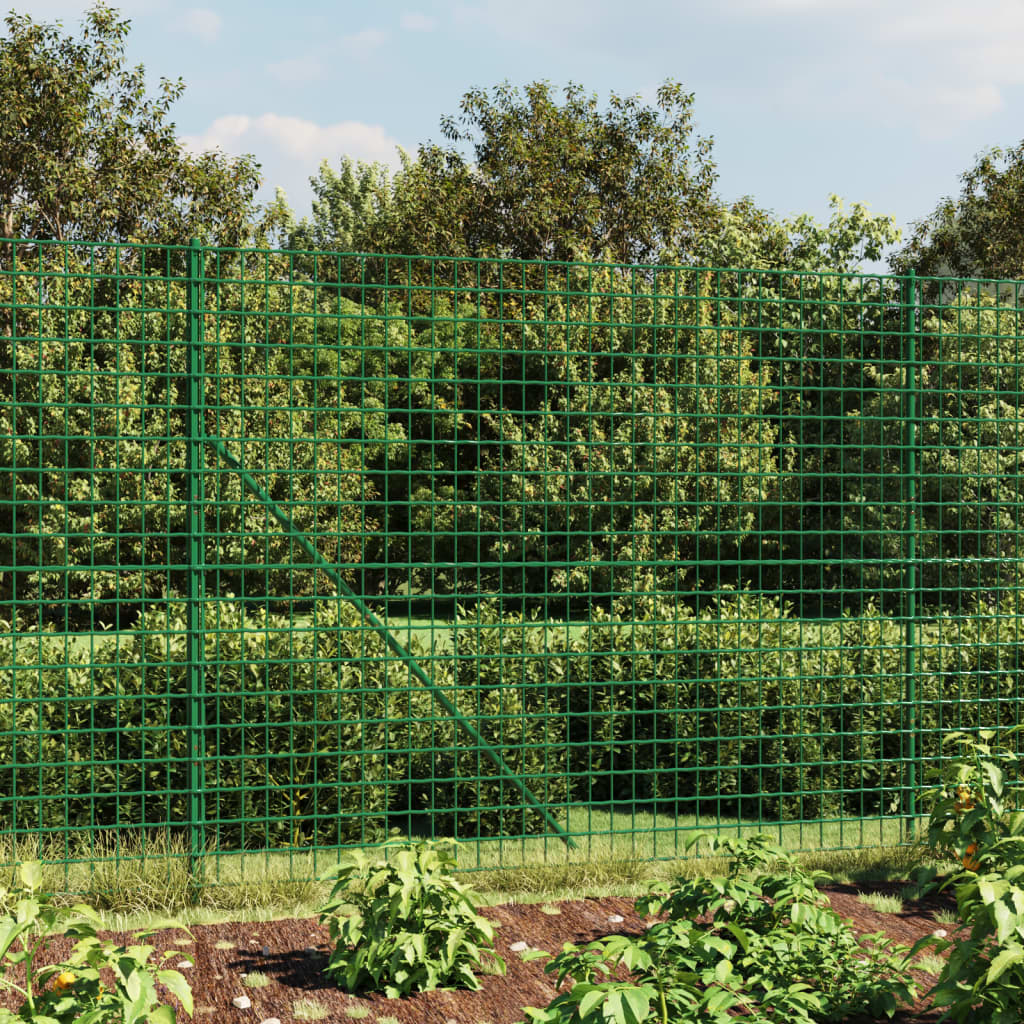 Maschendrahtzaun Mit Bodenflansch 1,4X25 M