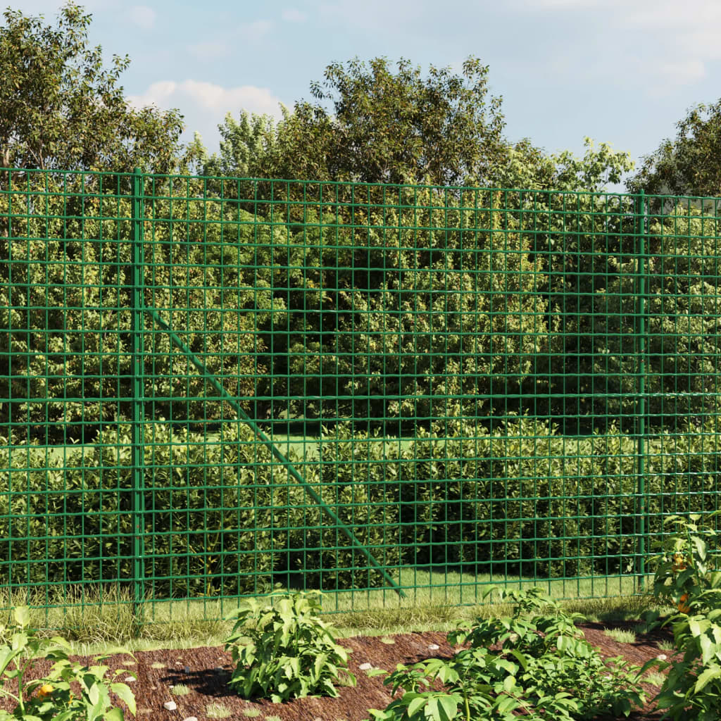 Maschendrahtzaun Mit Bodenflansch 1,4X25 M