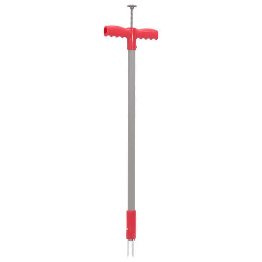 Unkrautstecher Rot Und Grau 93,5 Cm Pulverbeschichteter Stahl