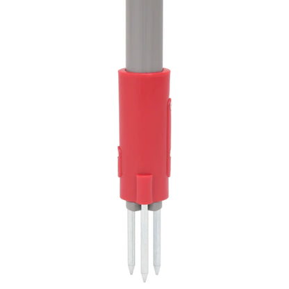 Unkrautstecher Rot Und Grau 93,5 Cm Pulverbeschichteter Stahl
