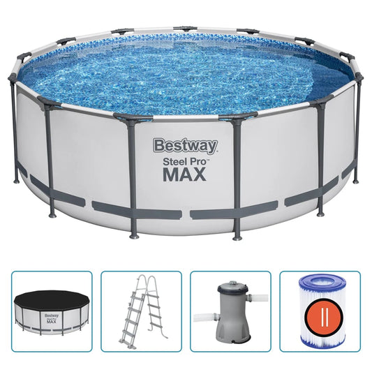 Bestway Steel Pro Max Rund Pool Set 396X122 Cm