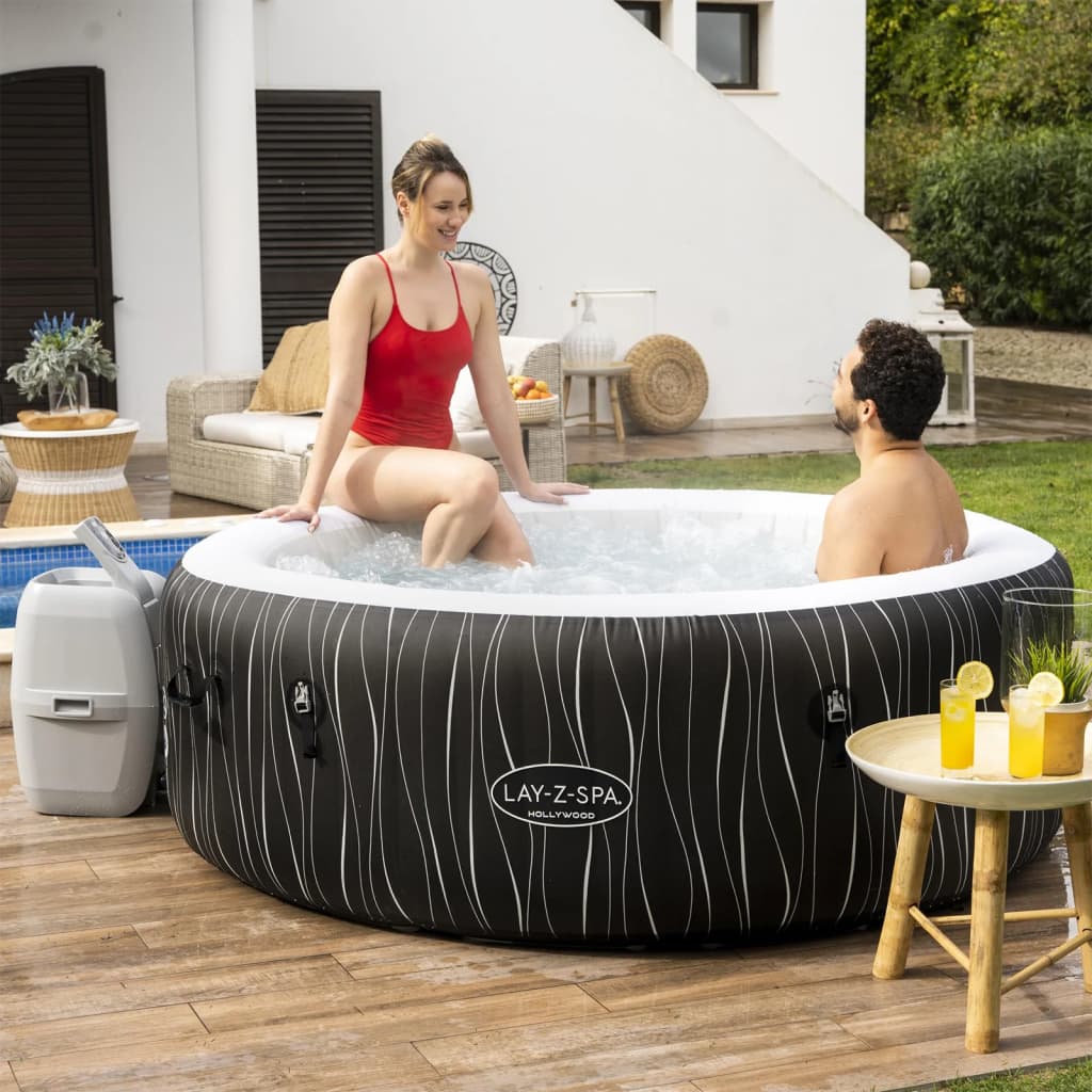 Bestway Lay-Z-Spa Whirlpool Aufblasbar Hollywood Airjet 196X66 Cm