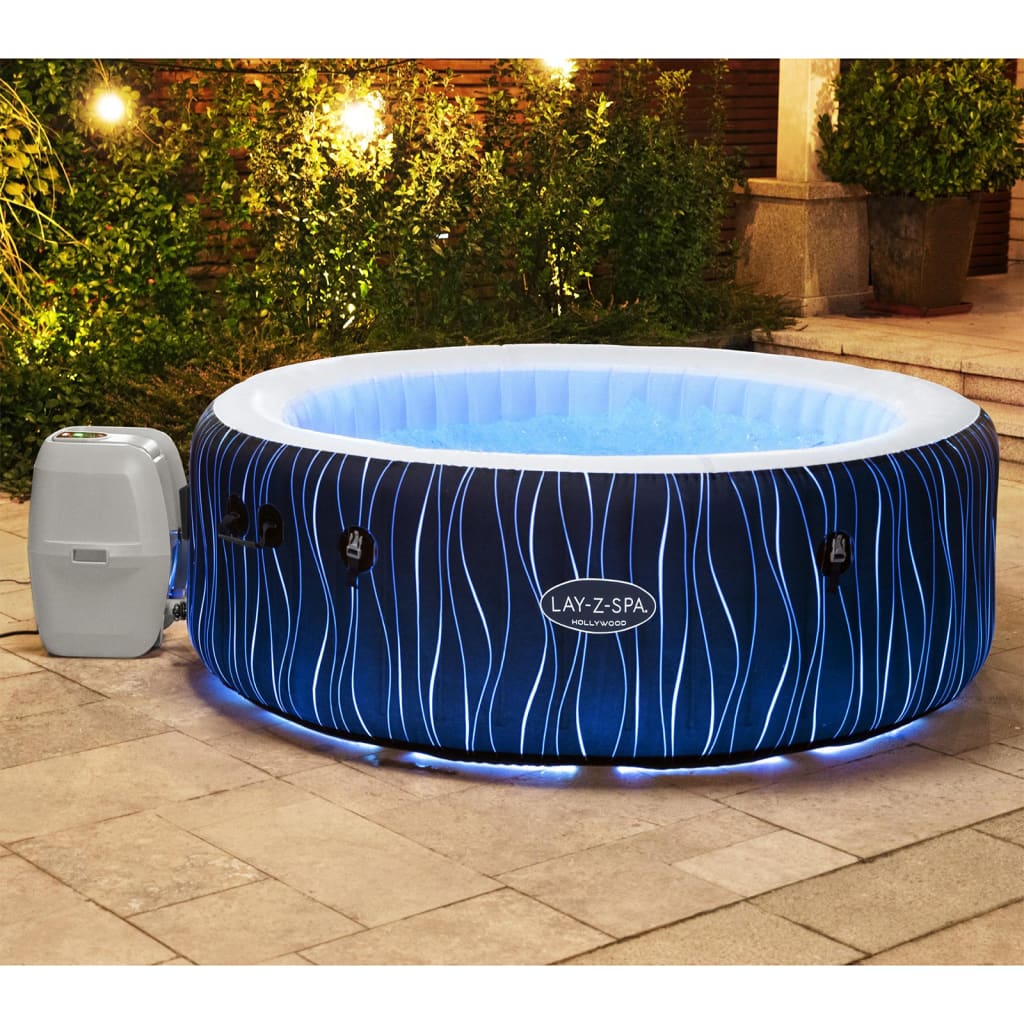 Bestway Lay-Z-Spa Whirlpool Aufblasbar Hollywood Airjet 196X66 Cm