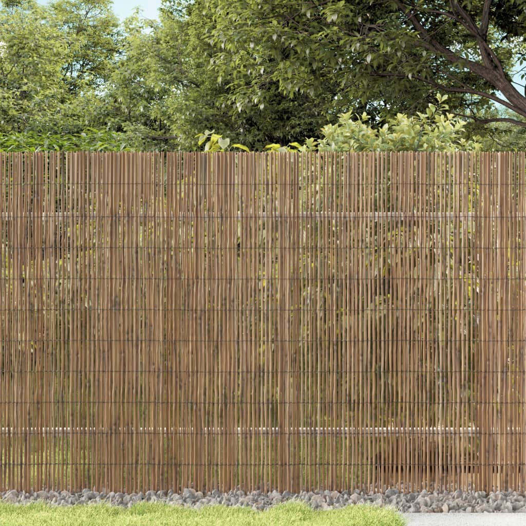 Gartenzaun Schilf