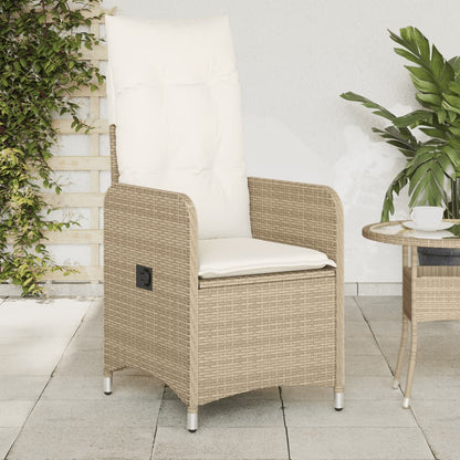 Outdoor-Lehnstühle 2 Stk. Poly-Rattan