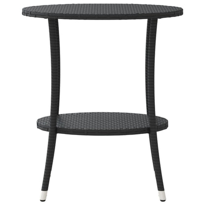 Outdoor-Lehnstühle 2 Stk. Poly-Rattan