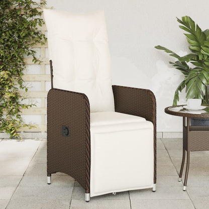 Outdoor-Lehnstühle 2 Stk. Poly-Rattan