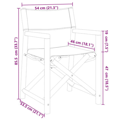Klappbare Gartenstühle 8 Stk. Weiß Stoff