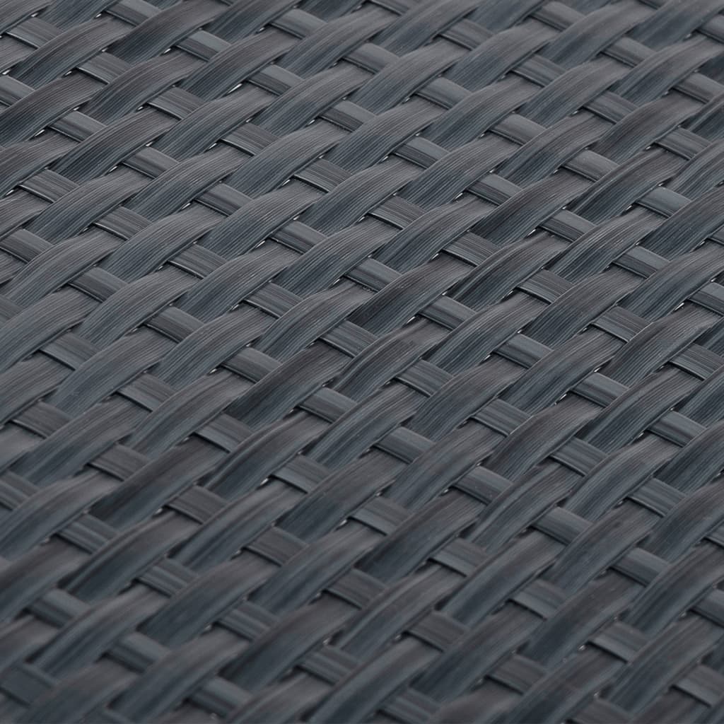 Balkon-Sichtschutz Poly Rattan