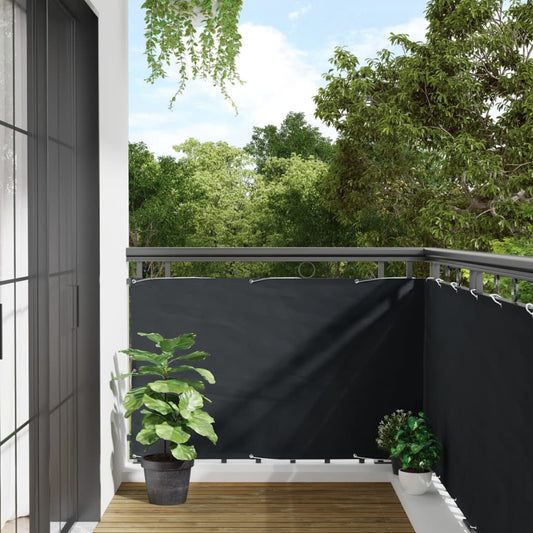 Balkon-Sichtschutz Pvc Anthrazit