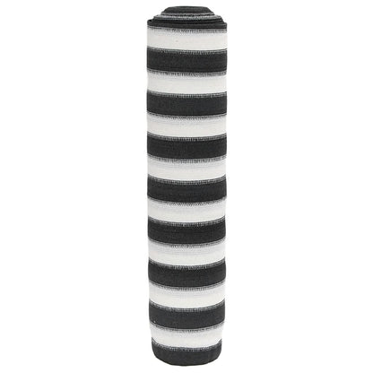 Zaunblende 2X50 M Hdpe 195 G/M² Anthrazit Und Weiß