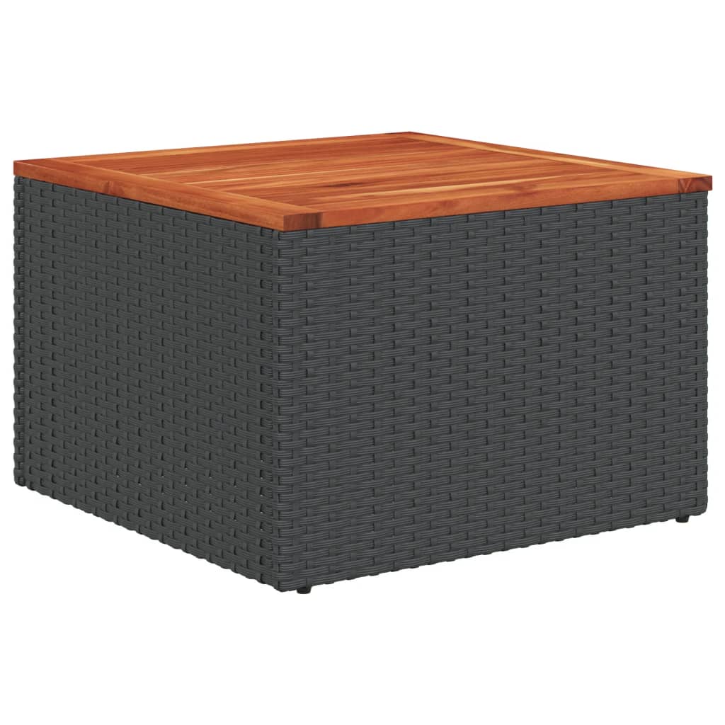 13-Tlg. Garten-Sofagarnitur Mit Kissen Poly Rattan