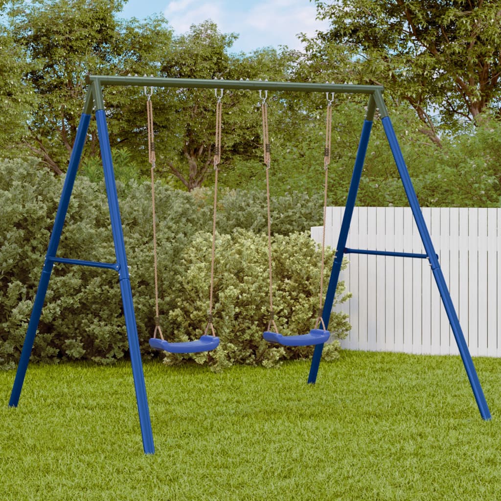 Schaukel-Set Mit Schaukelsitz Kletterschaukel Und Nestschaukel