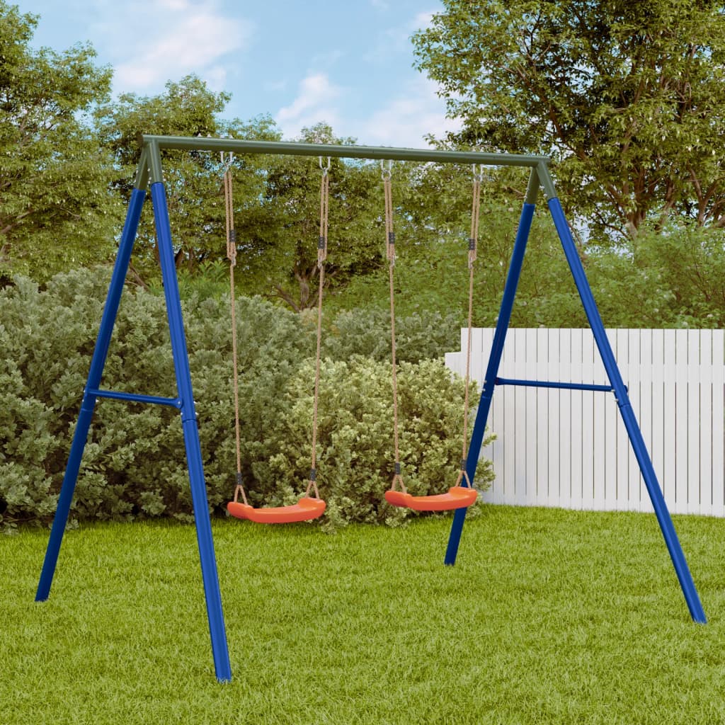 Schaukel-Set Mit Schaukelsitz Kletterschaukel Und Nestschaukel
