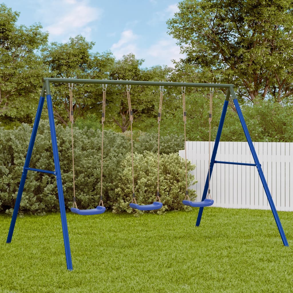 Schaukel-Set Mit Schaukelsitz Kletterschaukel Und Nestschaukel