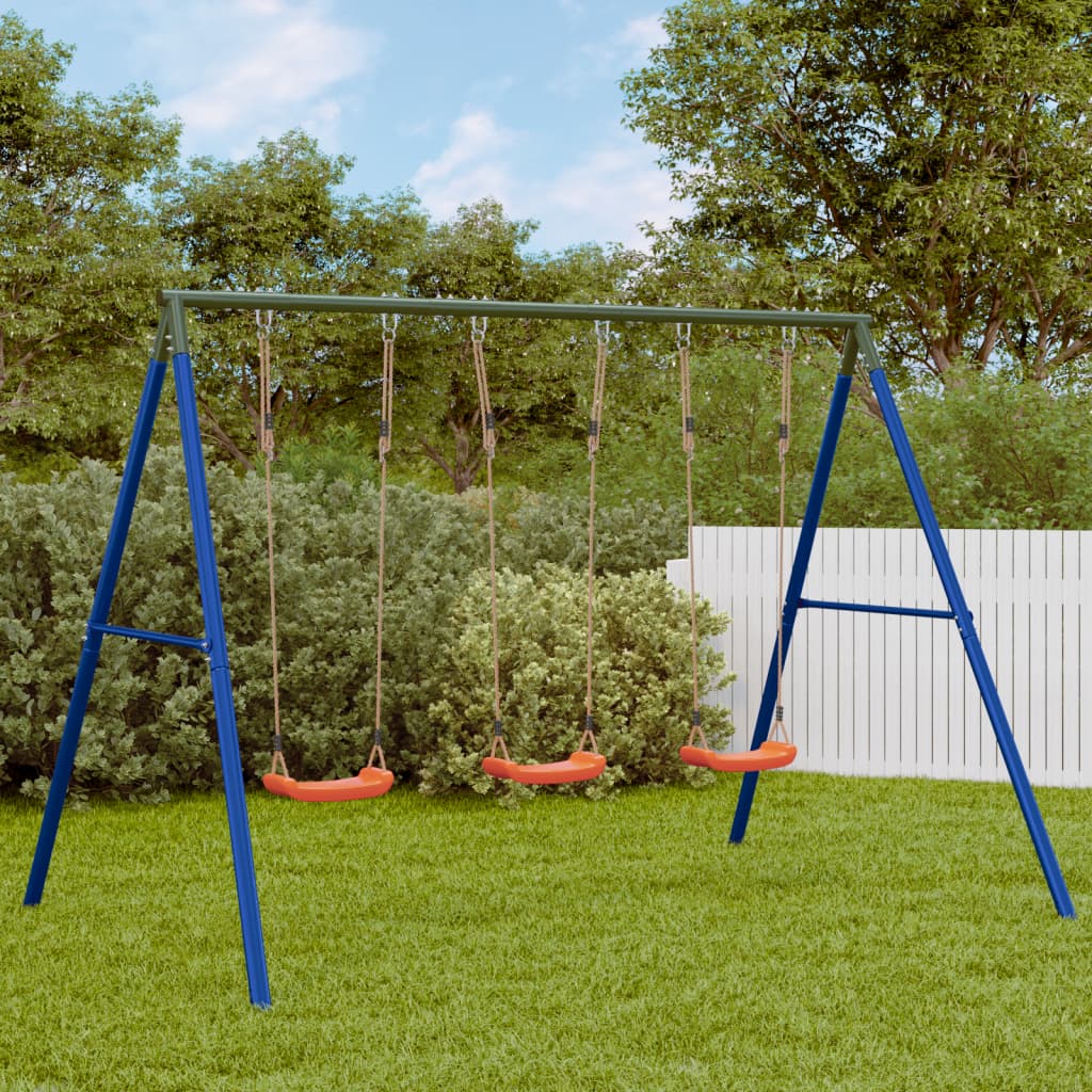 Schaukel-Set Mit Schaukelsitz Kletterschaukel Und Nestschaukel