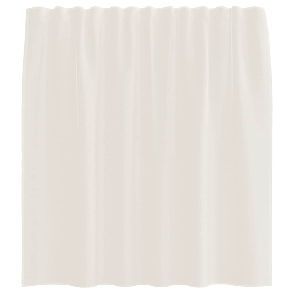 Voile Vorhänge Mit Lasche 2 Stk. Creme