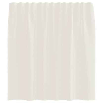 Voile Vorhänge Mit Lasche 2 Stk. Creme