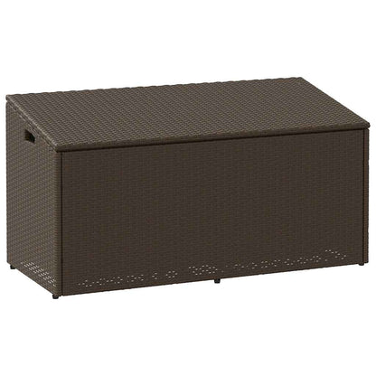 Garten-Auflagenbox Poly Rattan