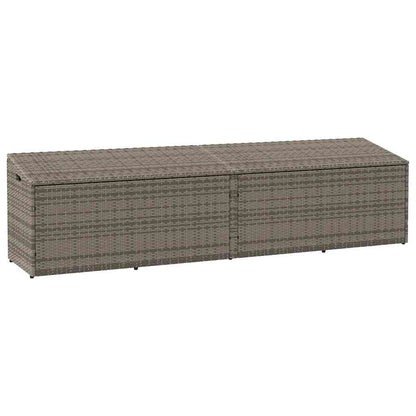 Garten-Auflagenbox Poly Rattan