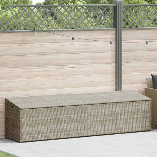 Garten-Auflagenbox Poly Rattan