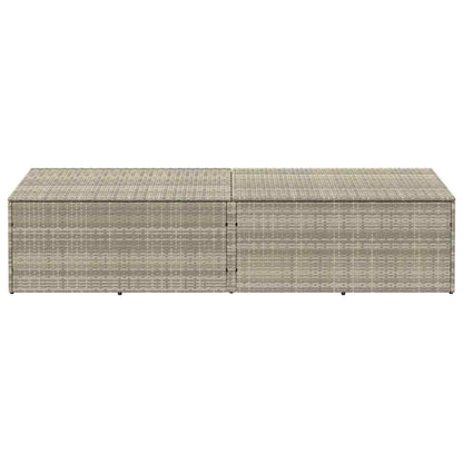 Garten-Auflagenbox Poly Rattan