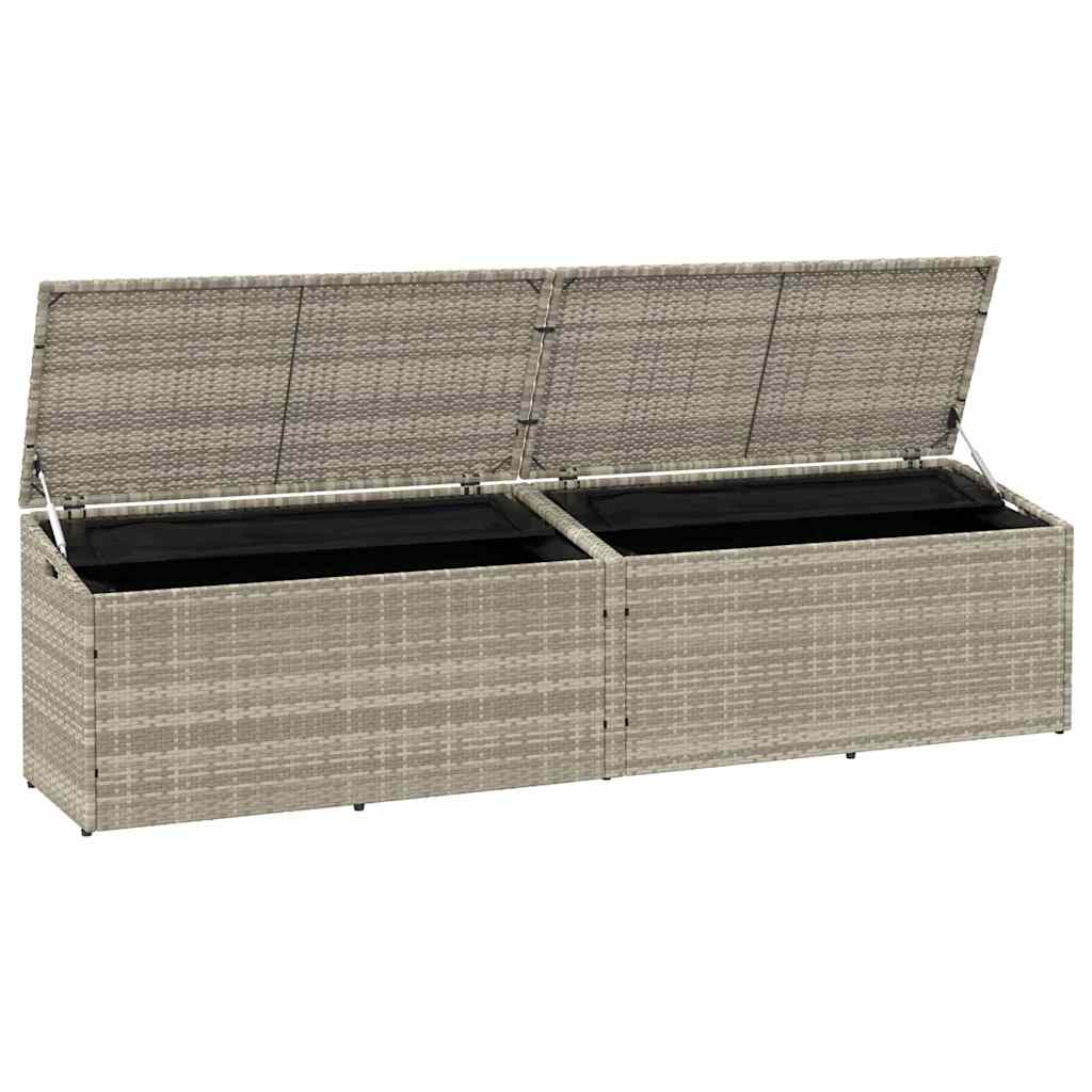 Garten-Auflagenbox Poly Rattan
