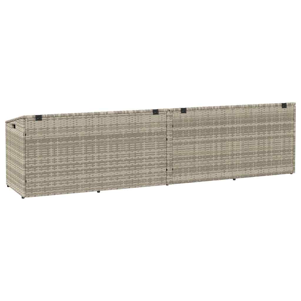 Garten-Auflagenbox Poly Rattan