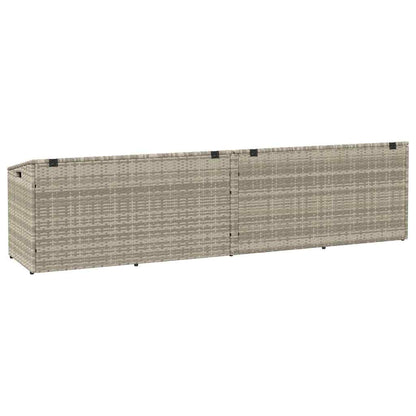Garten-Auflagenbox Poly Rattan