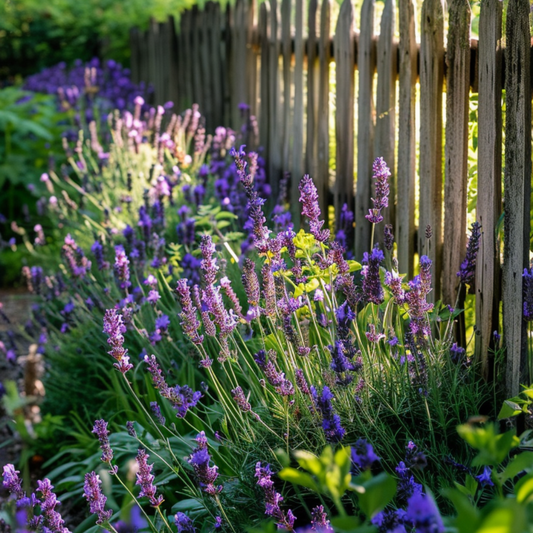 Florastore Lavendelpflanzen - 6 Stk - Lavandula Angustifolia - Höhe 10-15Cm - ⌀11Cm