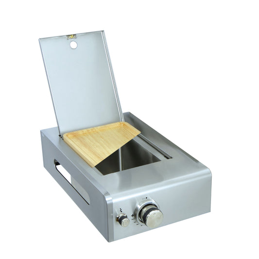 ALLGRILL Eisbox/Schneidebrett inkl. li. Seitenteil