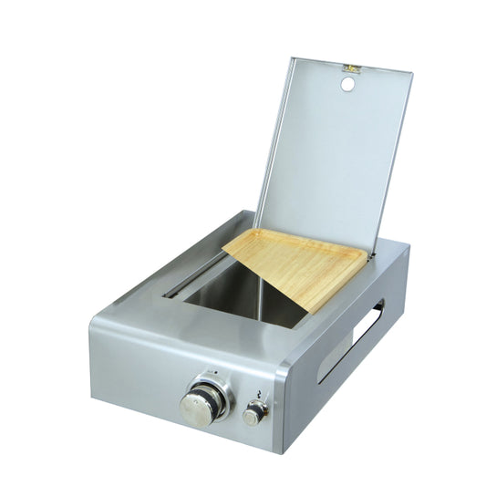 ALLGRILL Eisbox/Schneidebrett inkl. re. Seitenteil