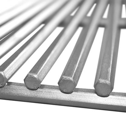 ALLGRILL Edelstahl-Gussrost 10mm Hexagon - 35x46 cm für ALLGRILL ALLROUNDER L, CHEF L/XL, Ultra u. Outdoorkitchen