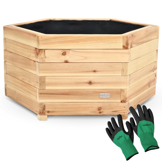 Outdoor Pflanzenkübel 6-eckig S/M/XL