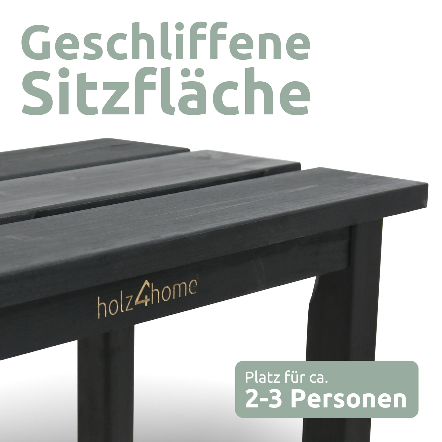 Gartenbank aus Tannenholz
