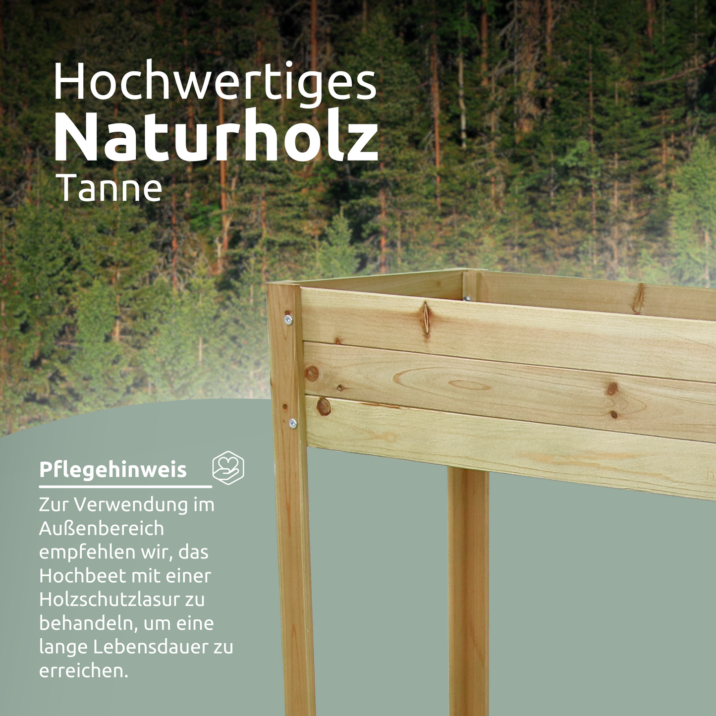 Hochbeet Naturholz Tanne