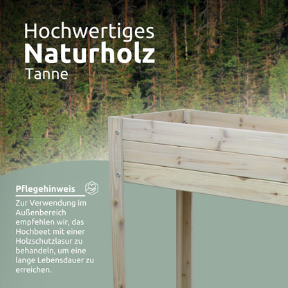Hochbeet Naturholz Tanne