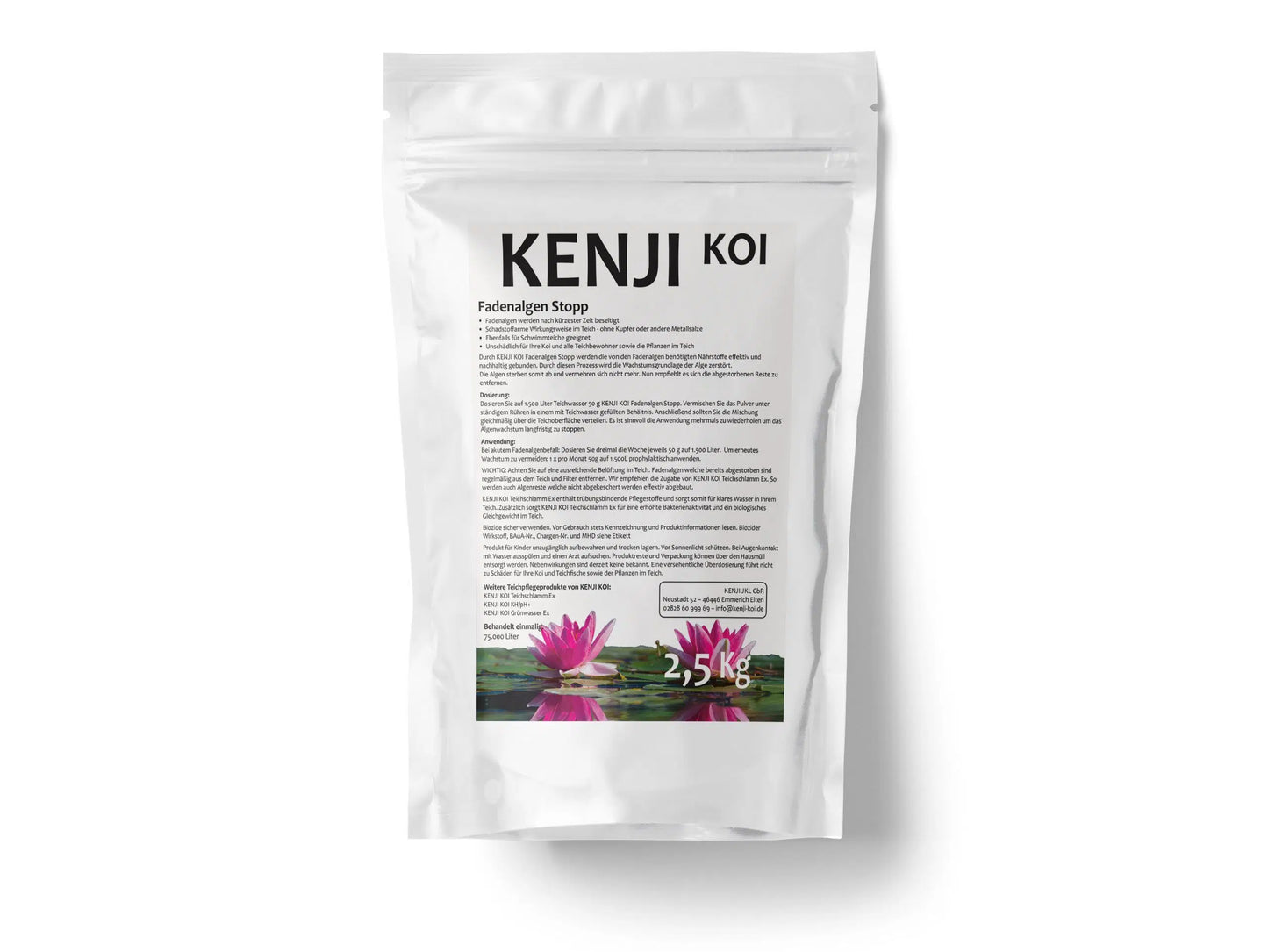 KENJI KOI Fadenalgen Stopp