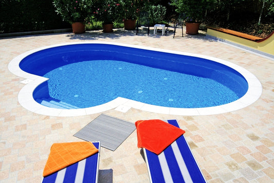 Ovalbecken TAHITI STARTER SET 623 x 360 x 150 cm | Innenhülle 0,8 mm Blau | EASY CHANGE Handlauf Blau