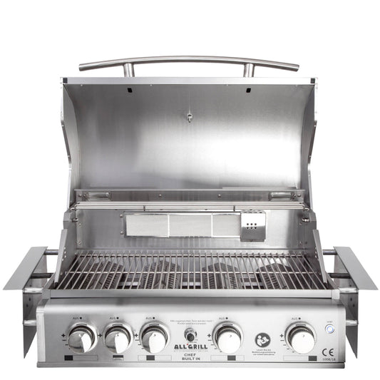 TOP-LINE - ALLGRILL CHEF L - BUILT-IN mit Air System Black