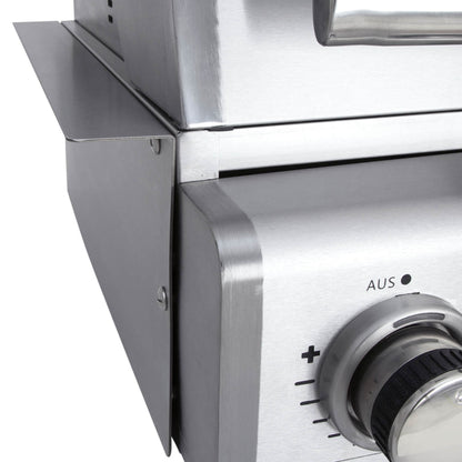 TOP-LINE - ALLGRILL CHEF L - BUILT-IN mit Air System Black