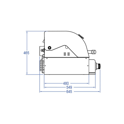 TOP-LINE - ALLGRILL CHEF M - BUILT-IN mit Air System